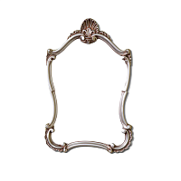 Caprigo PL900-Antic CR Зеркало в Багетной раме, 123х83 см, античное серебро
