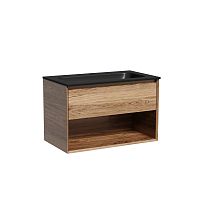 Sancos MR1.080ECH Marmi 1.0 Тумба под раковину 79х44.5 см, подвесная, дуб чарльстон