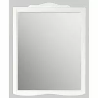 TW  364 bianco decape tiffany world, 364, зеркало 92*h116, рама: дерево, отделка: белая структура, купить  в интернет-магазине Сквирел