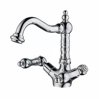 Caprigo 03M-526-crm Adria-Classic Metal Edition Смеситель для раковины, хром