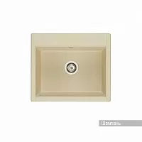 Акватон 1A715232LD290 Делия Мойка для кухни 60х50 см, шампань
