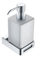 Boheme 10957-CR Q Диспенсер для жидкого мыла, настенный, хром купить  в интернет-магазине Сквирел