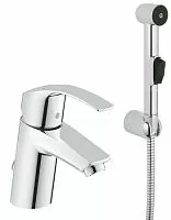 Grohe 23124002 Eurosmart Смеситель для раковины, однорычажный, хром