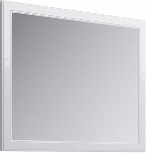 Aqwella Emp.02.10/W Empire Зеркало подвесное 100х80 см, белое
