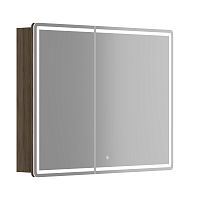 Sancos MI100ECH Mirror Зеркальный шкаф для ванной комнаты 99х74 см, с LED подсветкой, дуб чарльстон