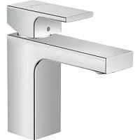 Hansgrohe 71561000 Vernis Shape 100 Смеситель для раковины, сливной гарнитур, хром