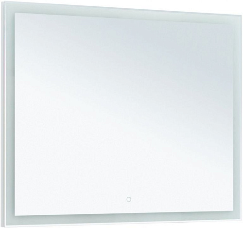 Aquanet 00274009 Гласс Зеркало без подсветки, 120х80 см, белое купить  в интернет-магазине Сквирел