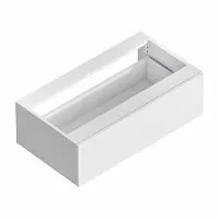 Cezares CADRO-80-1C-SO-BG-BLUM Cadro Тумба под металлический каркас, белый купить  в интернет-магазине Сквирел