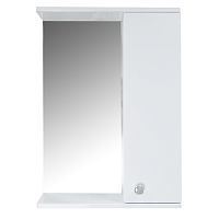 Loranto CS00047787 Моника Зеркальный шкаф, 50х70 см, белый купить  в интернет-магазине Сквирел