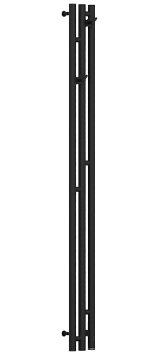 Сунержа 15-5845-1511 Терция 3.0 Полотенцесушитель электрический РЭБ, 1500х106 мм правый, муар темный титан