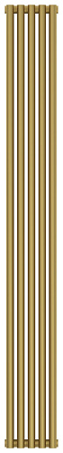 Сунержа 032-0331-1805 Эстет-0 Радиатор отопительный н/ж 1800х225 мм/ 5 секций, матовое золото