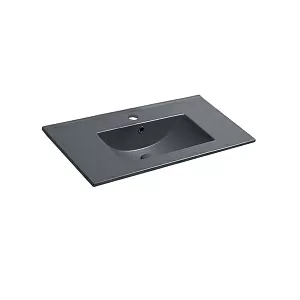 Vincea VBS-13980MA Раковина керамическая, 81.3х46.6 см, антрацит матовый