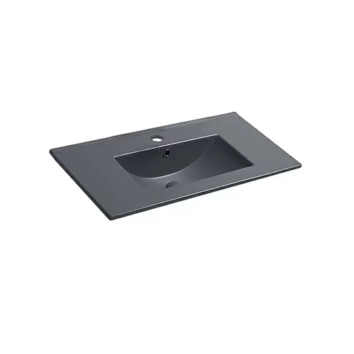 Vincea VBS-13980MA Раковина керамическая, 81.3х46.6 см, антрацит матовый