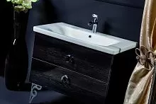 Тумба 80 см*48 (52) BLACK WOOD Armadi Art NeoArt 831-080-BW купить  в интернет-магазине Сквирел