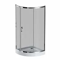 AM.PM W83G-315-090CG Like Душевое ограждение 90х90 см, хром/тонированное