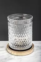 Boheme 10218 Murano Cristal Стакан для зубных щеток, настольный, золото купить  в интернет-магазине Сквирел