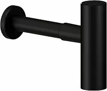 NOBILI AV00107/10FLP сифон, глянцевый черный
