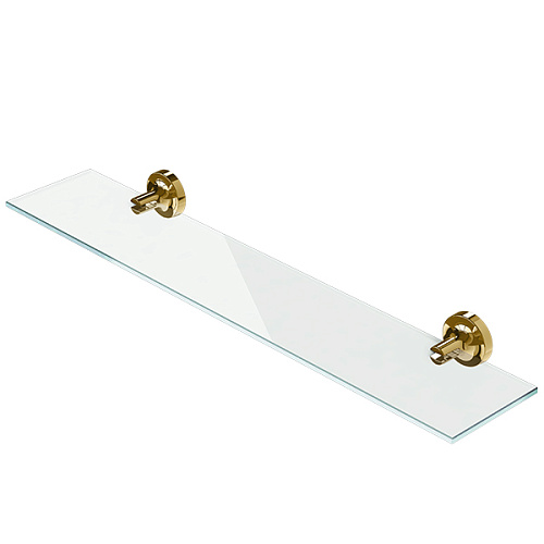 Geesa Tone Gold 917301-04-60 Полка стеклянная снято с производства Geesa Tone Gold 917301-04-60 Полка стеклянная снято с производства