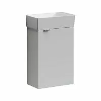 Sancos MN35WR Mini Тумба под раковину 35.5х20.5 см, подвесная, белый глянец купить  в интернет-магазине Сквирел