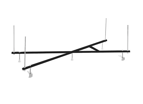 Aquanika A5017070054 Каркас для ванны 170х75 см, черный