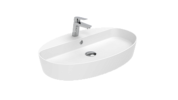 Creavit LP171-00CB00E-0000 Loop Раковина накладная 70х40 см, белый