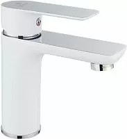 Aquanet AF520-10СW Arctic Смеситель для раковины, белый