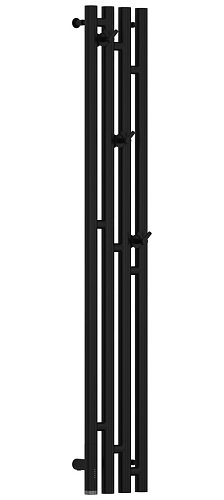 Сунержа 31-5846-1216 Кантата 3.0 Полотенцесушитель электрический РЭБ, 1200х159 левый, матовый черный