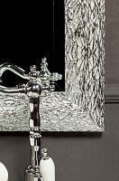 Зеркало 75х95 Armadi Art Linea 535 серебро купить  в интернет-магазине Сквирел