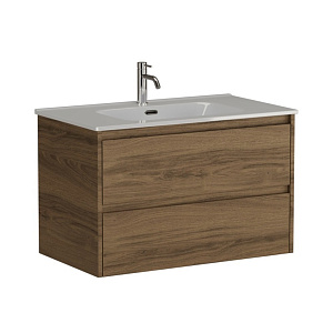 Sancos LB80ECH Libra Тумба под раковину 79х45 см, подвесная, дуб чарльстон