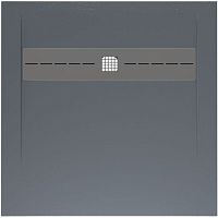 Allen Brau 8.21001-BGM Infinity Душевой поддон, 90х90 см, серый