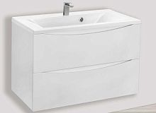 Vincea VMC-2MA800GW Mia База под раковину, 80х50 см, подвесная, G.White (белый глянцевый)