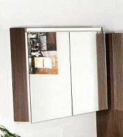 Зеркальный шкаф Armadi Art Vallessi 100 DARK OAK с подстветкой 546-D
