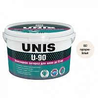 UNIS U-90 Эпоксидная затирка для швов, пурпурно-белый (003), ведро 2 кг