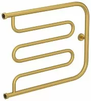 Сунержа 032-4011-5065 Лира+ Полотенцесушитель водяной 500х650 мм, Н. Г. 1", матовое золото