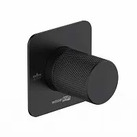 WasserKraft A299 Fulda Переключатель на 2 выхода, черный Soft-touch