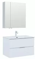 Aquanet 00274206 Алвита New Комплект мебели для ванной комнаты, белый купить  в интернет-магазине Сквирел