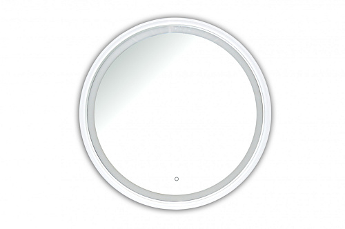 Loranto CS00068076 Бергамо Зеркало, 77х77 см, белое купить  в интернет-магазине Сквирел