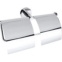 Bemeta 104112092 Omega Держатель для туалетной бумаги 27 см, двойной, хром купить  в интернет-магазине Сквирел