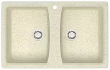 Azario CS00078331 Elmas Кухонная мойка, 78х51 см, бежевая