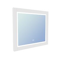 IDDIS, ЗЛП110 Oxford  Зеркало с подсветкой, 80х70 см, c термообогревом, белый матовый