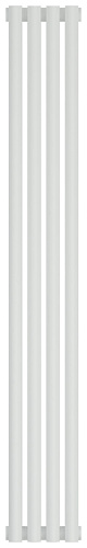 Сунержа 30-0332-1204 Эстет-00 Радиатор отопительный н/ж 1200х180 мм/ 4 секции, матовый белый