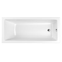 WHITECROSS 0111.170075.100 Wave Slim Акриловая ванна 170х75 см, белая