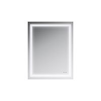 AM.PM M91AMOX0551WG Gem, Зеркало настенное с контурной LED-подсветкой, 55х70 см купить  в интернет-магазине Сквирел
