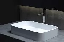 Salini 1101104GRF Callista 01 Раковина накладная, материал S-Sense, 55х35 см, RAL