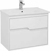 Aquanet 00212662 Модена Тумба с раковиной, 75х45 см, белая купить  в интернет-магазине Сквирел