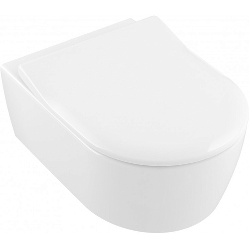 Villeroy & Boch 5656RS01 Avento Унитаз с сиденьем 37х53 см, альпийский белый