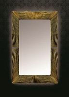 Зеркало с подсветкой 80х120 Armadi Art Soho 521 массив золото