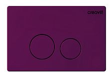 Creavit GP9002.08 Terra Панель смыва для унитаза, накладная, берри матовый
