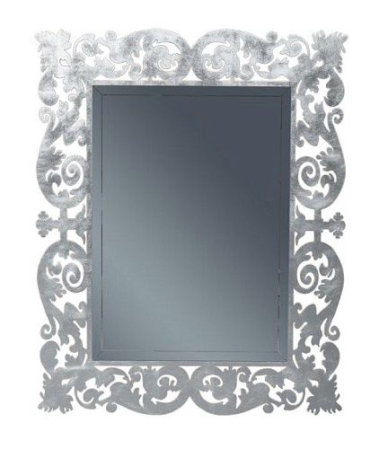 Зеркало с подсветкой 80х100 Armadi Art Caprice 562 поталь серебро купить  в интернет-магазине Сквирел