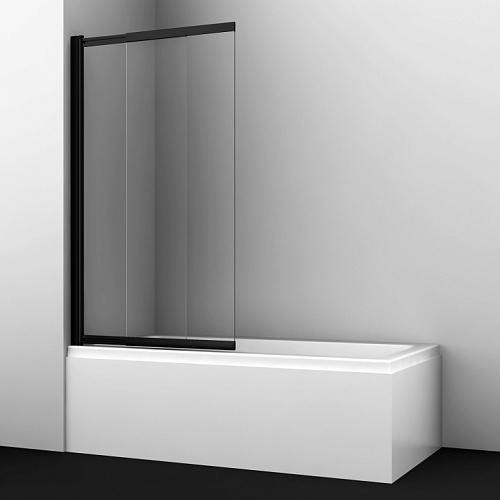 WasserKRAFT 61S02-100WS Dill 61S Шторка для ванны распашная, прозрачное водоотталкивающее стекло
